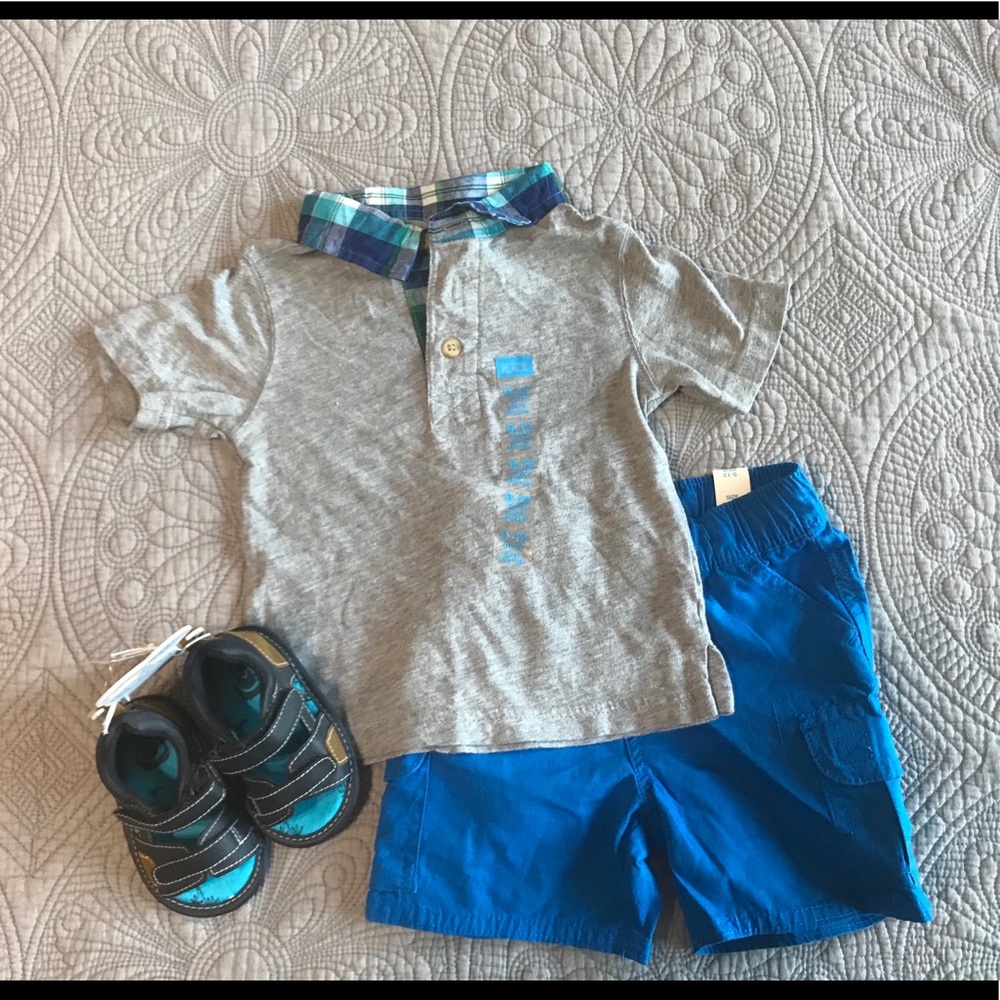 Baby Boy Summer Outfit